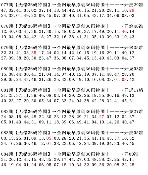 084期36码特围[图]